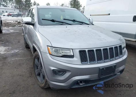 2014 Jeep Grand Cherokee Overland z USA, uszkodzony, nr VIN 1C4RJFCM5EC580597